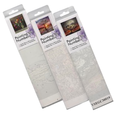 Paint by Numbers - size 20 x 40cm, assorted